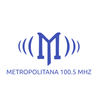 Logo FM Metropolitana 100.5 MHZ